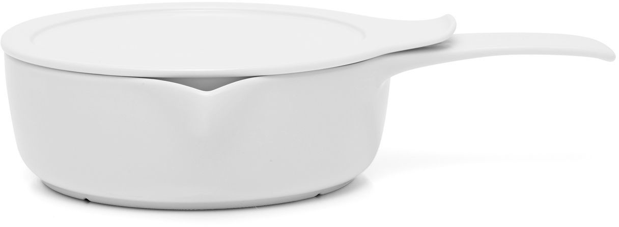 Eschenbach Porcelain saucepan with lid Φ16 / 0.8L, white