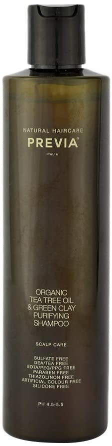 Previa Extra Life Tee Tree Green Clay Purifying Shampoo (300 ml)