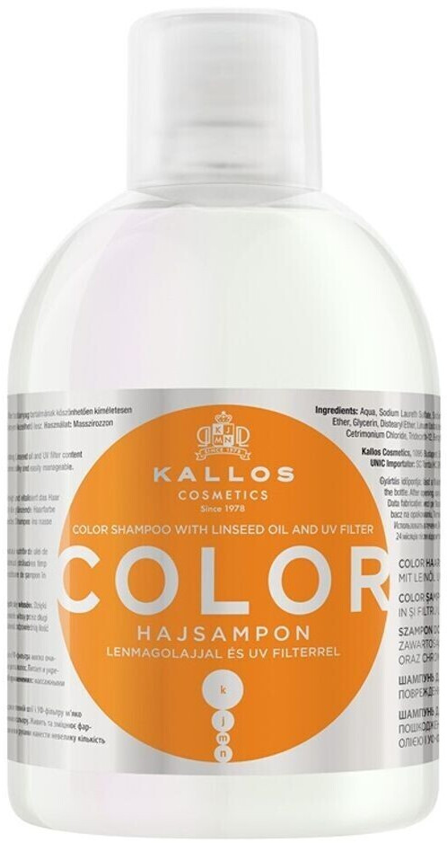 Photos - Hair Product Kallos Color shampoo  (1000 ml)