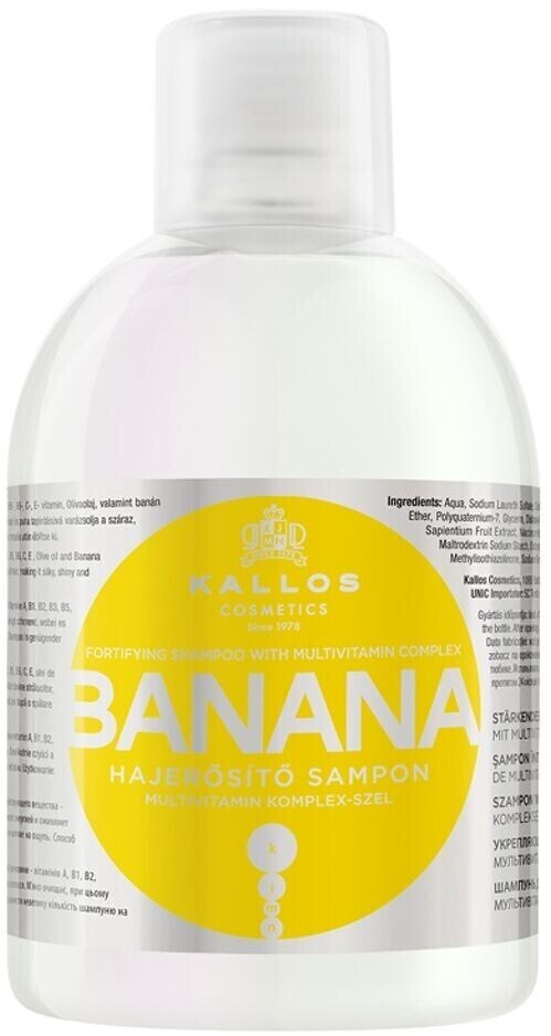 Photos - Hair Product Kallos Banana shampoo  (1000 ml)