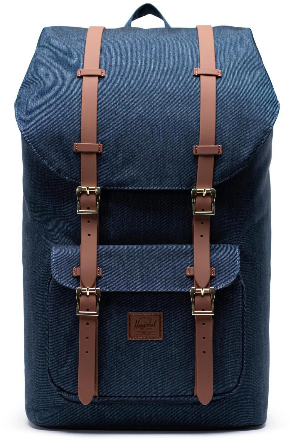 Herschel Little America Backpack (2021) indigo denim crosshatch desde