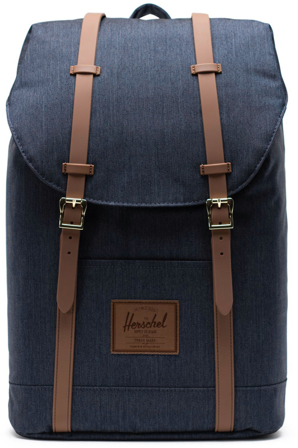 Herschel Retreat Backpack (2021) indigo denim crosshatch