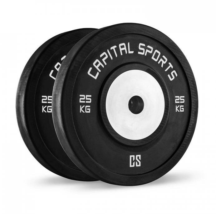 Capital Sports Disques d'haltères Inval 2 x 25 kg