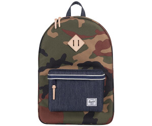 Heritage offset denim backpack store