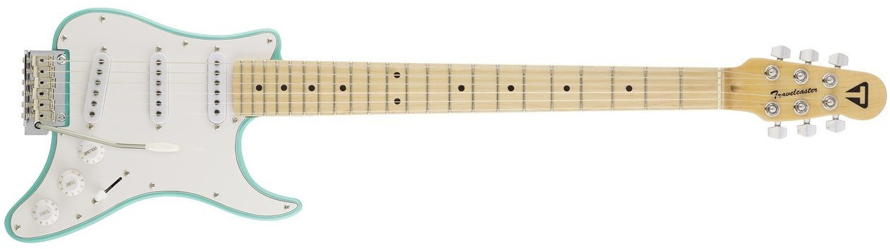 Traveler Guitar Travelcaster Deluxe Surf Green