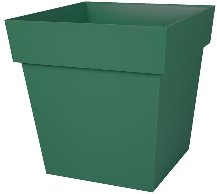 EDA Pot carré Toscane 38L vert jungle