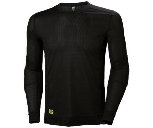 Helly Hansen Lofa Long Sleeve Moisture Wicking Crewneck (75105) black