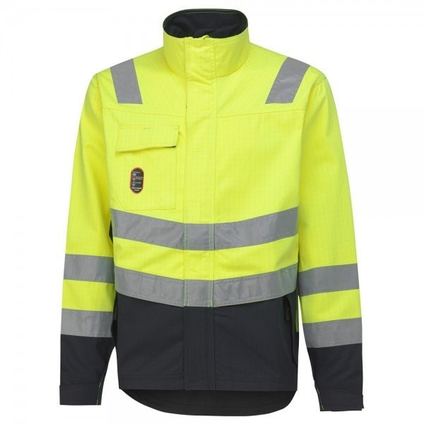 Helly Hansen Aberdeen Flam Retardant Wor Jacket (76072) yellow