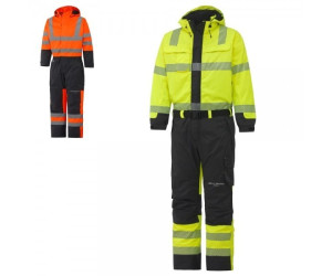 orange 70665 Helly Hansen Workwear Warnschutz Wetterschutz-Overall Alta Suit CL3 wasserdichter isolierter Winter-Arbeitsanzug 269 44