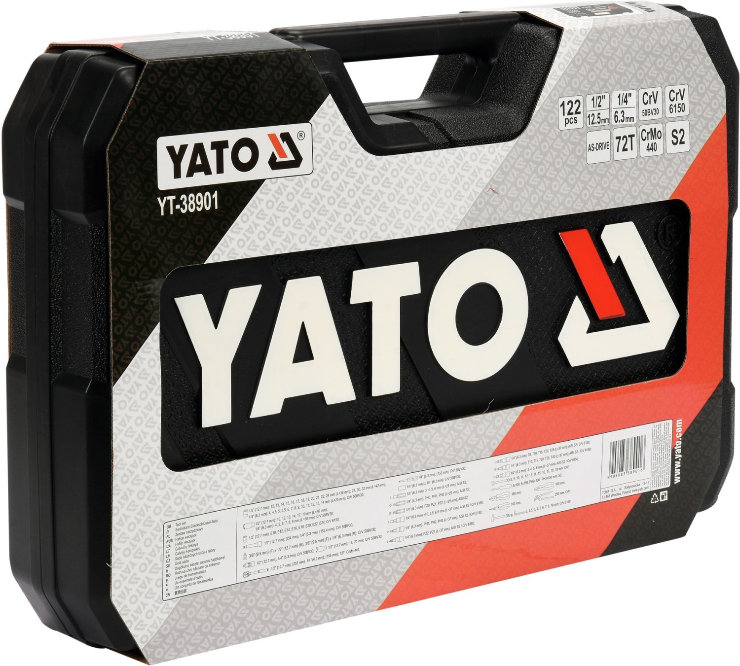 Yato YT-38901 (122 pieces) ab 114,18 €