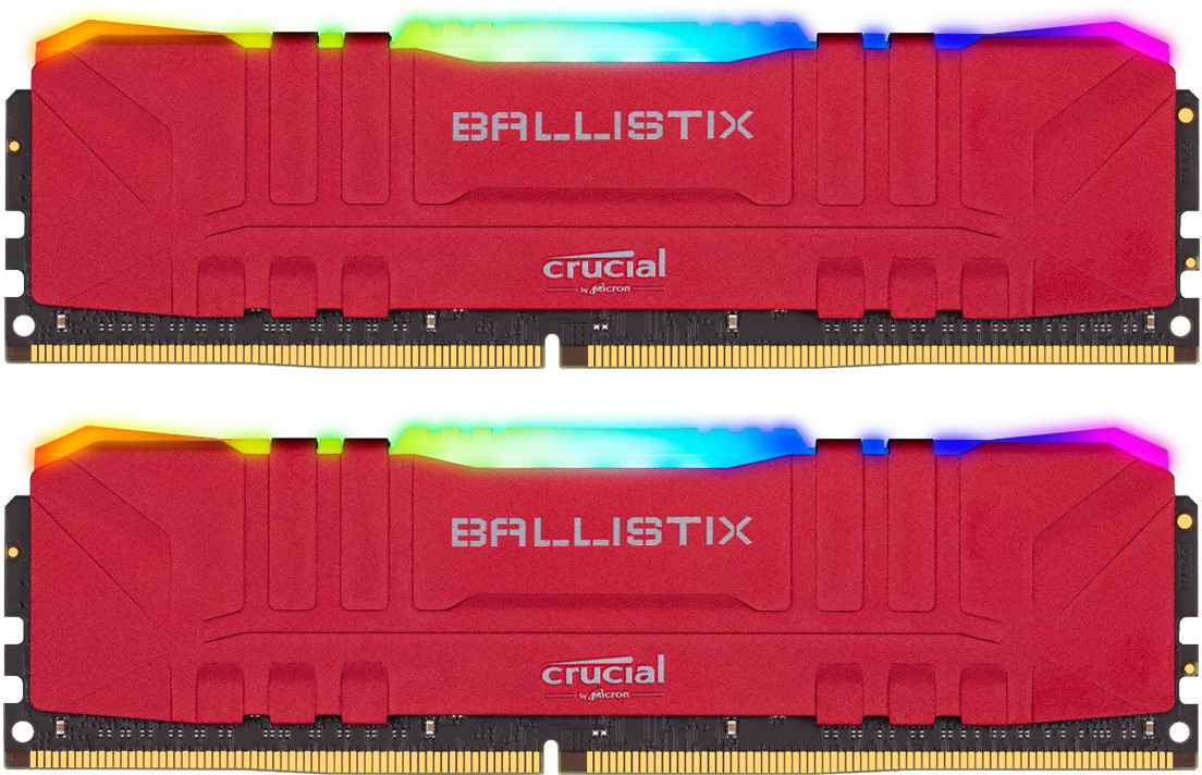 *Crucial Red RGB 32GB Kit DDR4-3000 CL15 (BL2K16G30C15U4R)*