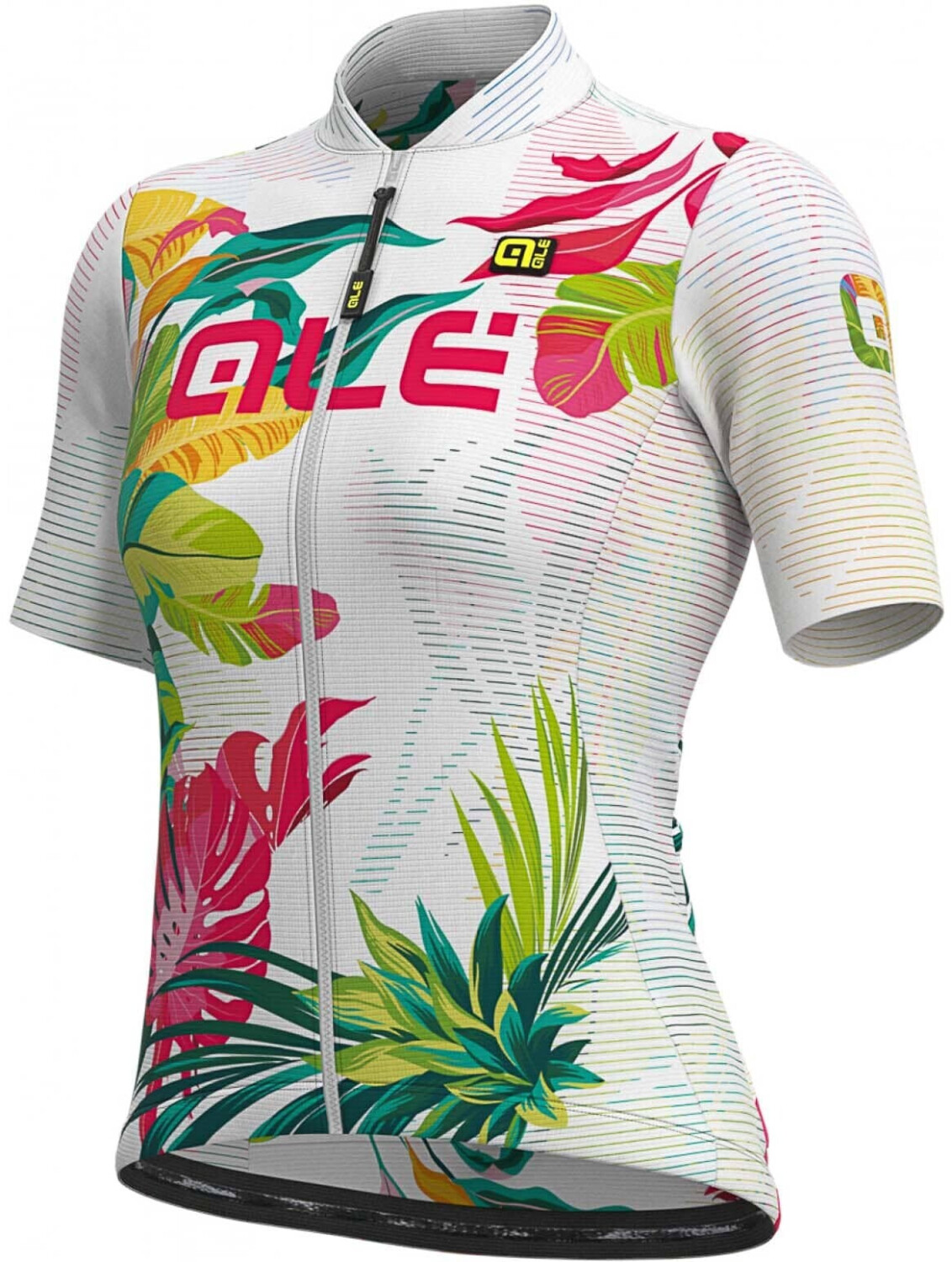 Alé Cycling Solid Tropika Trikot Woman's white/multicolour