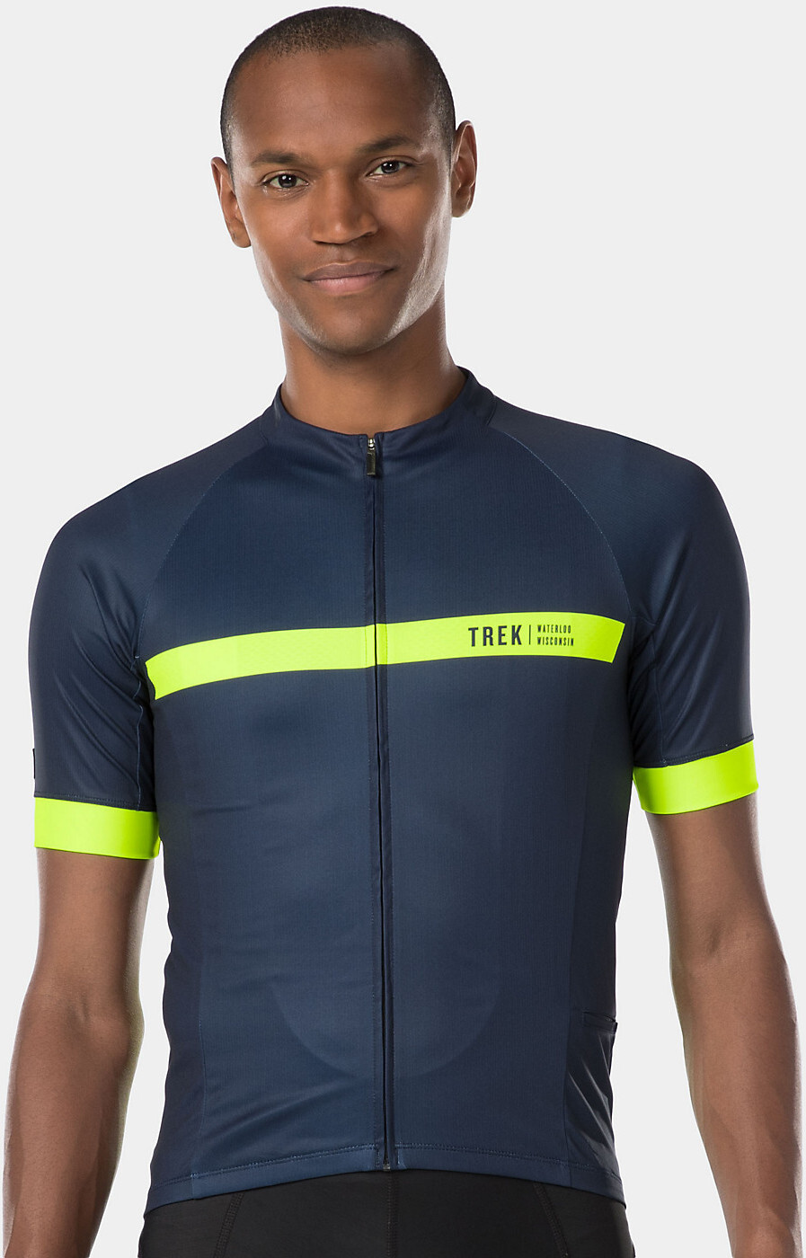 Bontrager Circuit LTD Trikot Men's deep dark blue/radioactive yellow