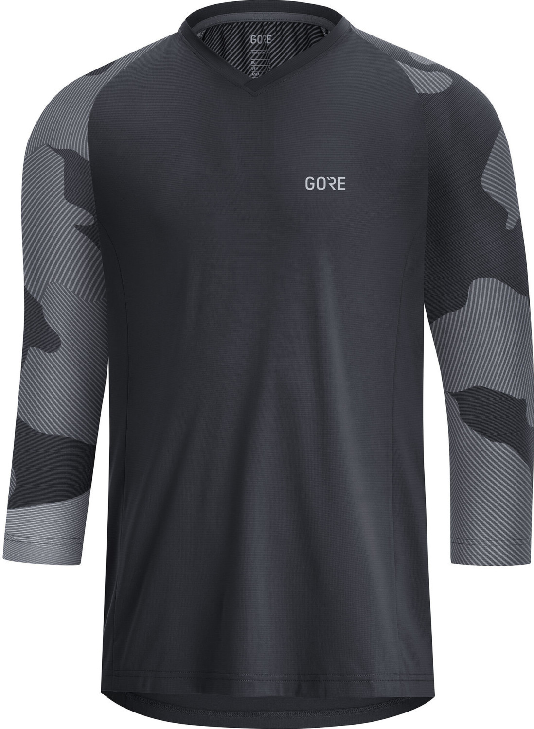 Gore C5 Trail 3/4 Jersey Men black/dark graphite grey 2020