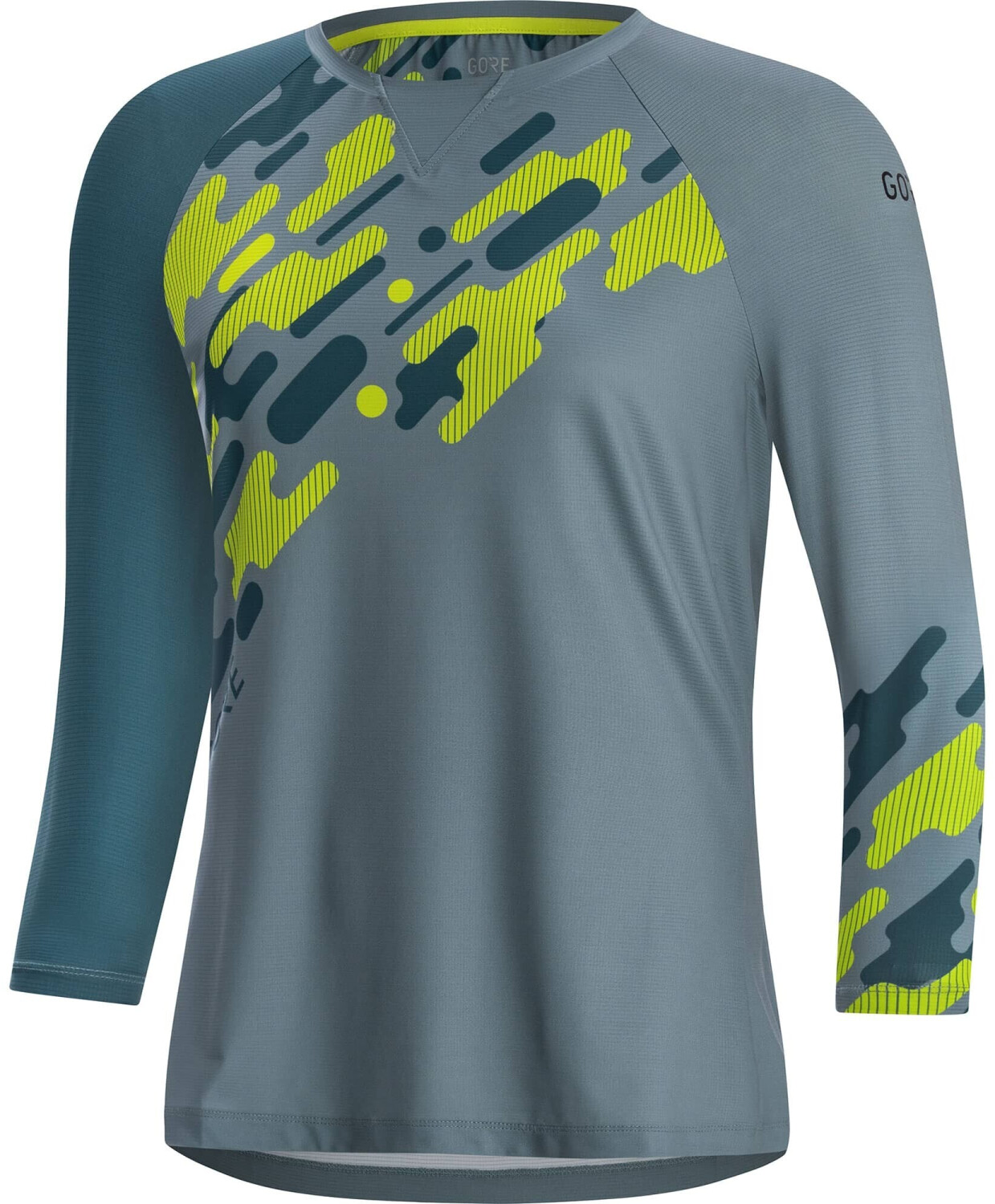 Gore C5 Trail 3/4 Jersey Women nordic blue/citrus green 2020
