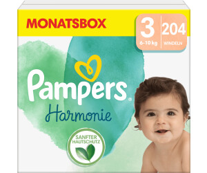 Pampers Couches Taille 8 (17+ kg), Baby-Dry, 100 Couches Bébé