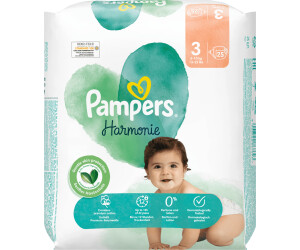 Pampers Couches Harmonie taille 3 Newborn 6-10 kg (204 pcs