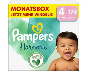 Pampers - 204 Couches Pampers Baby-Dry, Taille 4, 9-14 kg