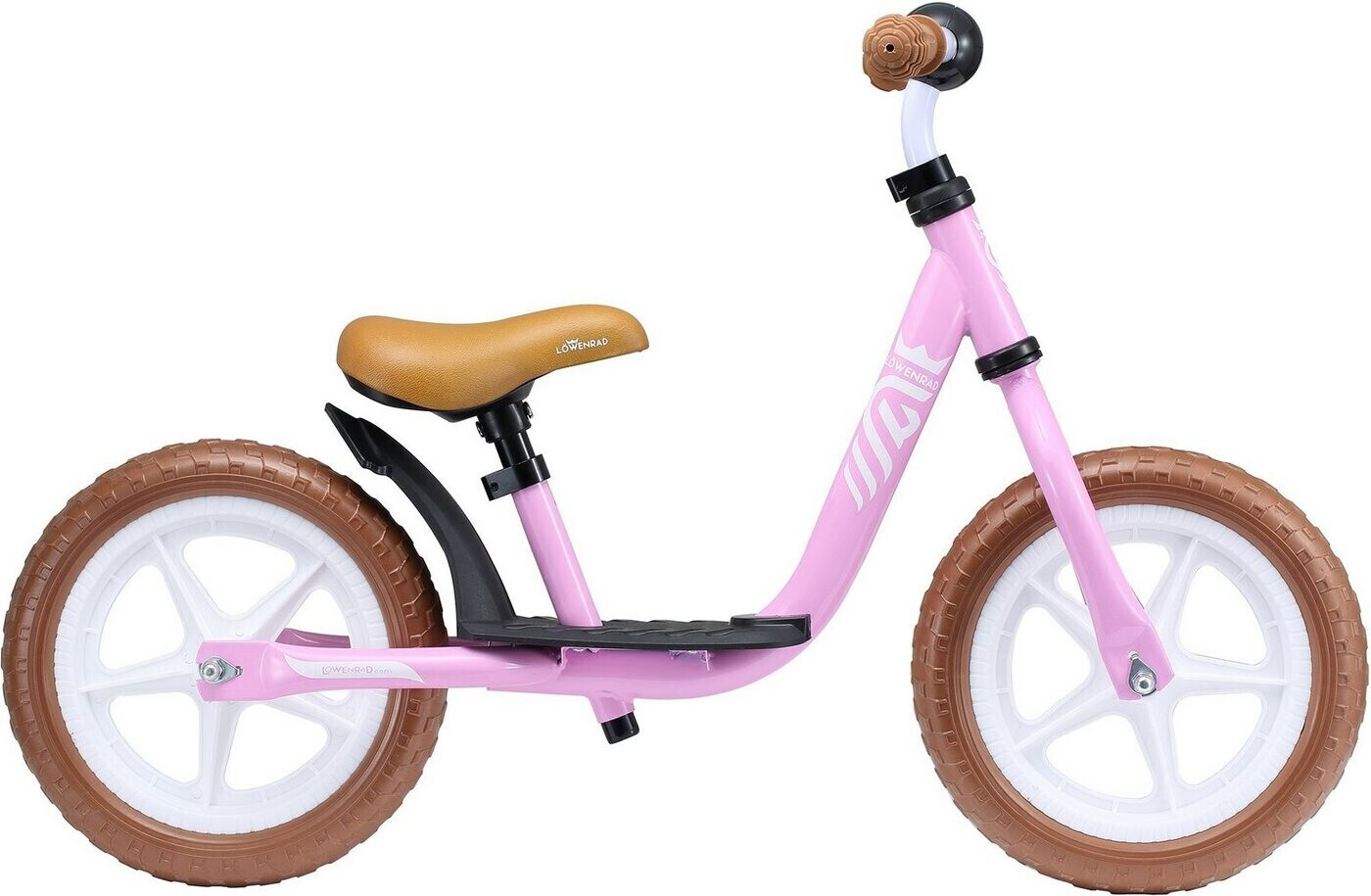 Star-Trademarks Löwenrad 12 with running board pink