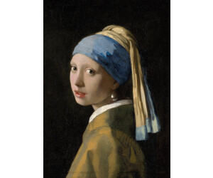 Art for the home Das Mädchen mit dem Perlenohrring Jan Vermeer 70x100cm ab  29,95 € | Preisvergleich bei