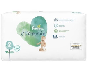 Pampers Couches Harmonie taille 2, 4-8 kg, pack mensuel 1x240