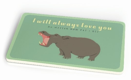 Chic.mic Breakfast Board Always Love Hippo