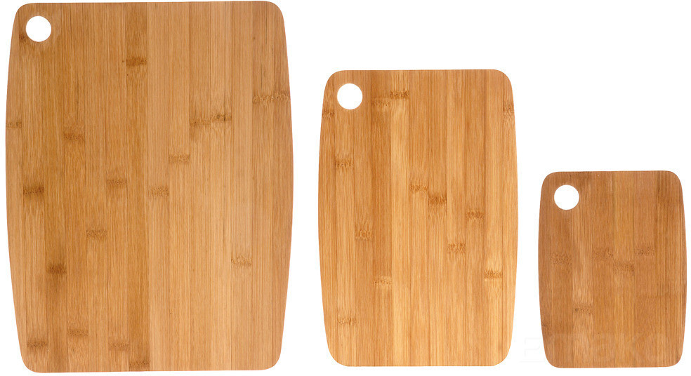 Excellent Houseware Bamboo Chopping Board Set 3 pcs