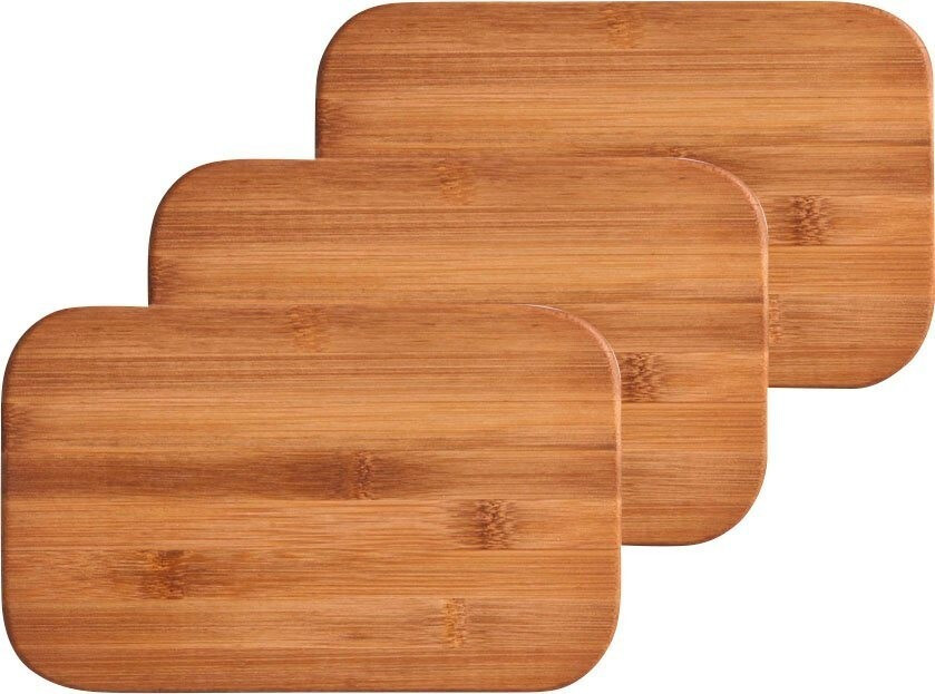 Zeller Bamboo Chopping Board Set 3 pcs