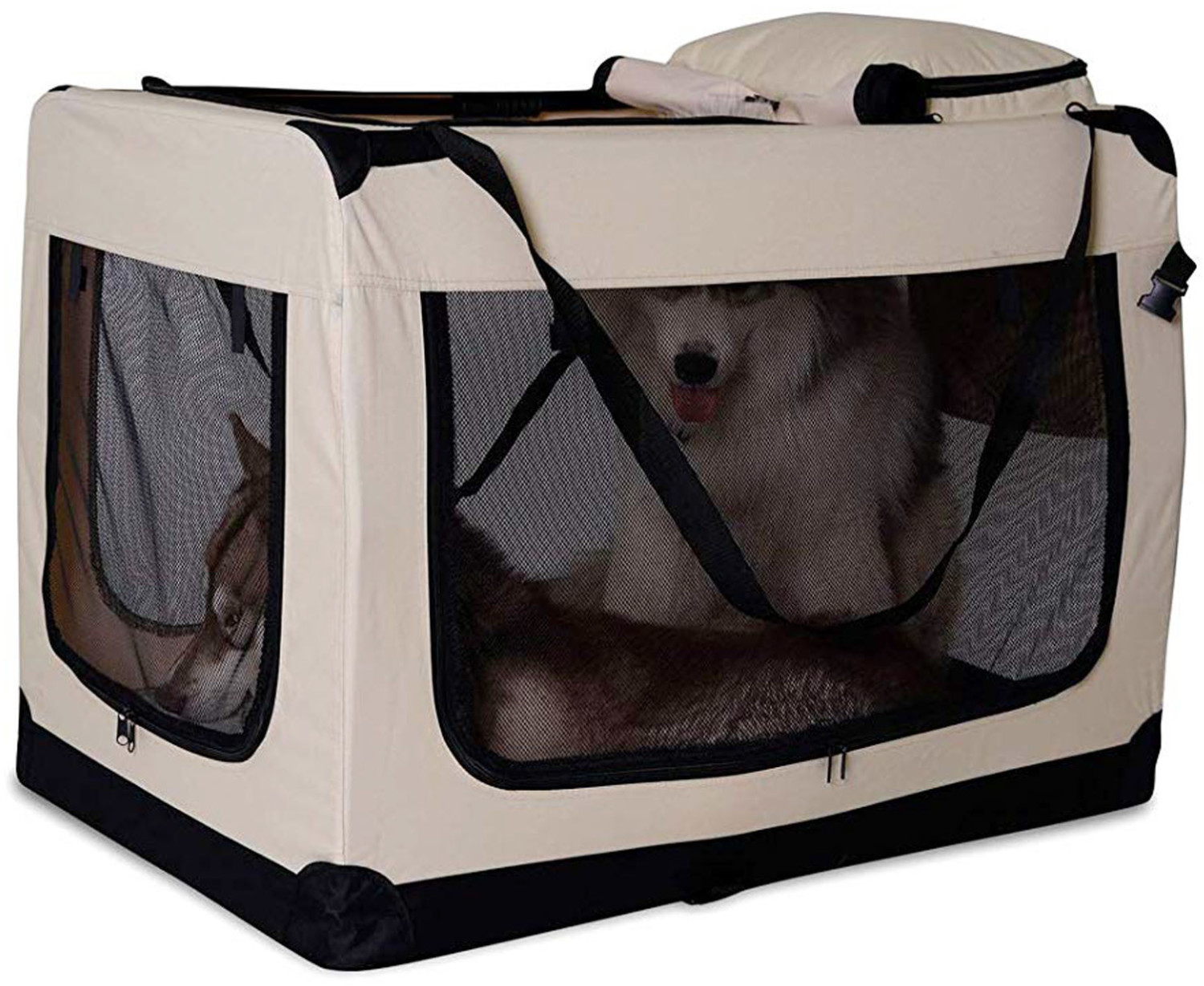 Dibea Caisse de transport pour chien XXXL beige Dibea Caisse de transport pour chien XXXL beige