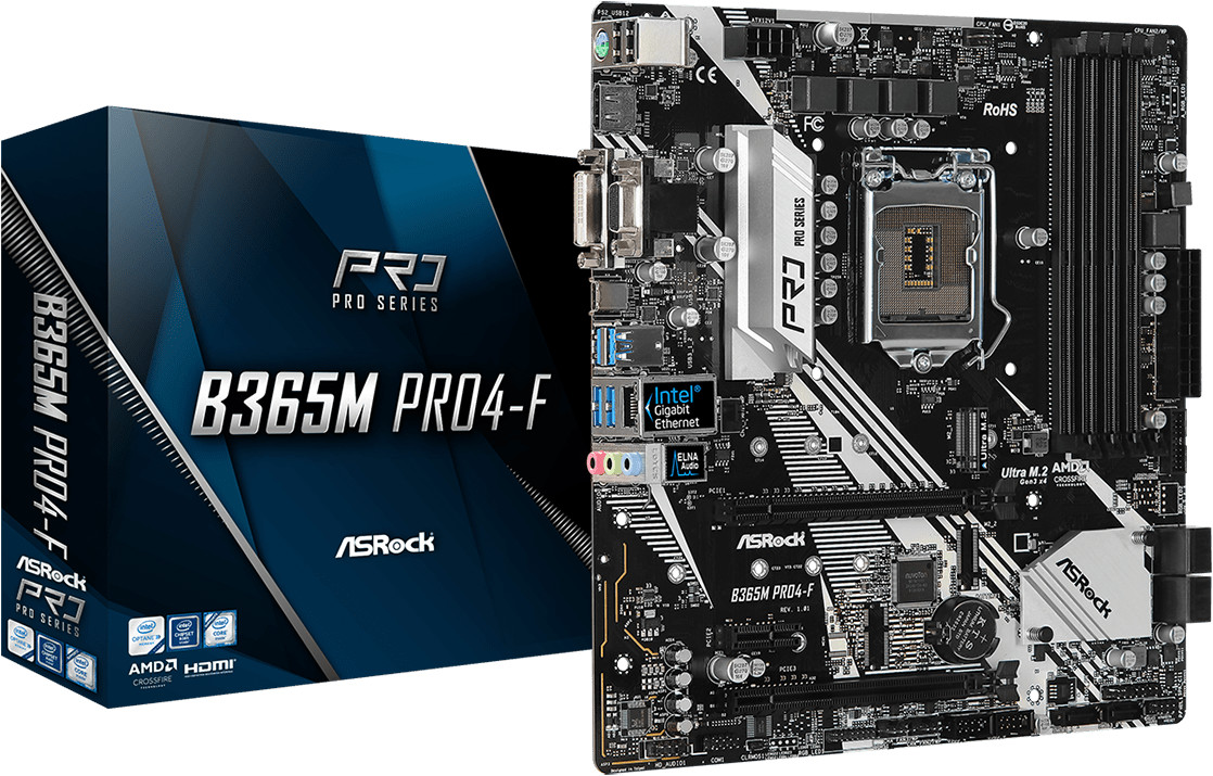 ASRock B365M Pro4-F