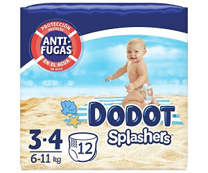 Dodot Splashers Pañal Infantil Talla 5 12-15 Kg 10uds