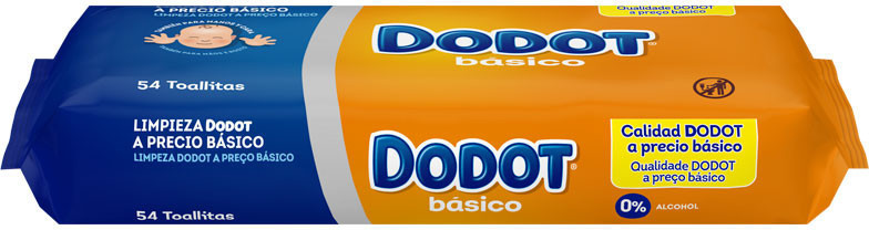 Dodot Wipes Basic (54 units)