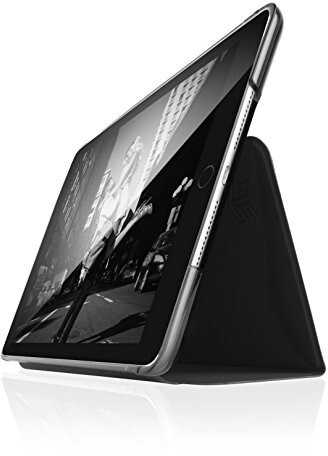 STM Bags Studio Case Folio iPad 10.2 Black/Transparent