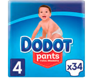 Dodot Pants - Pañales Braguitas, fácil de cambiar con canales de aire,  talla 5 (12-17 kg), total de 93 : : Bebé
