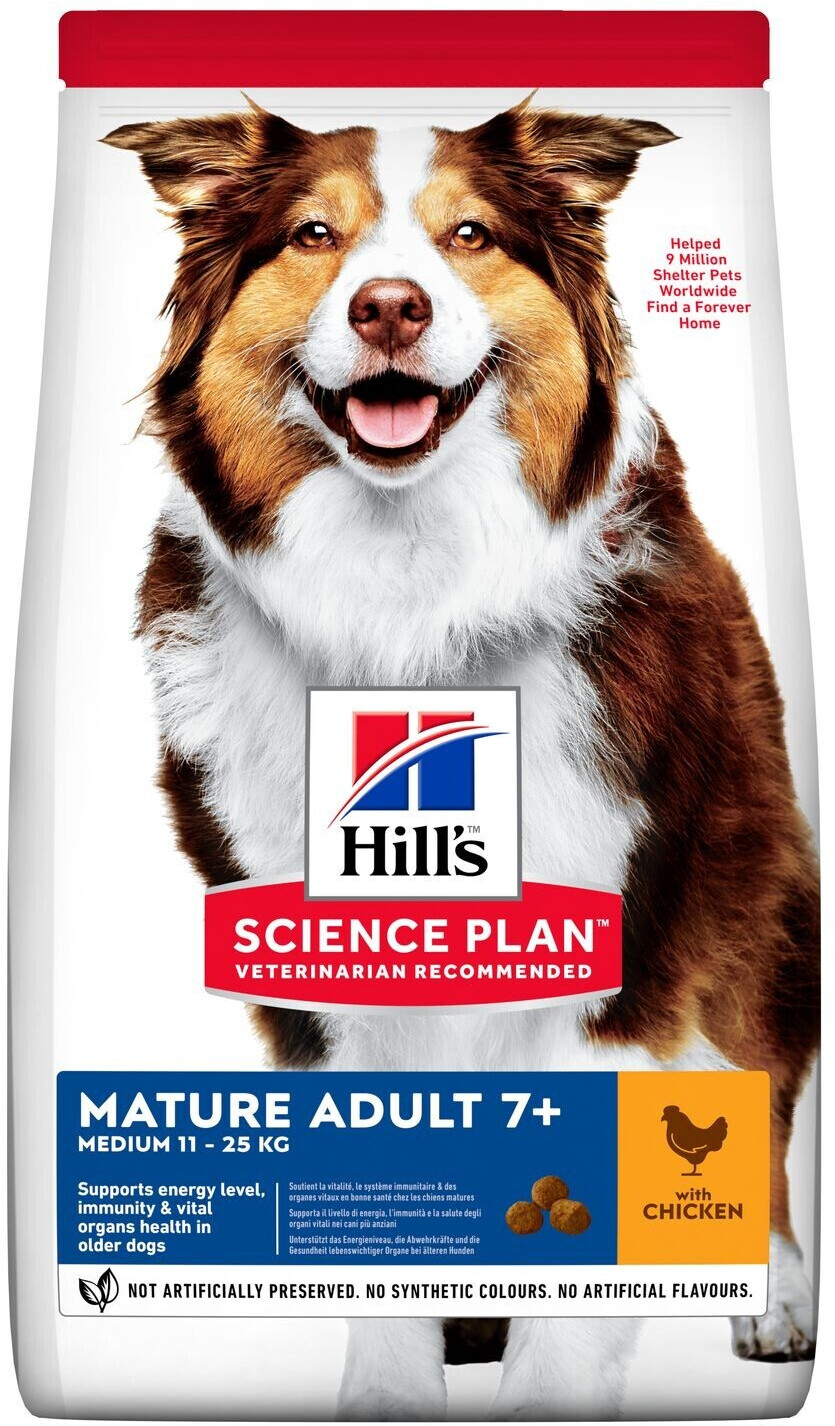 Hill's Science Plan Mature Adult Medium 7+ with Chicken (2.5 Kg)