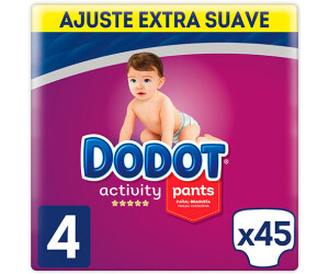 Dodot Activity Pants Extra sizes 3 4 5 6 74 to 104 PCs baby diapers, easy