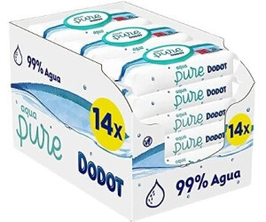 Comprar Dodot Aqua Pure Toallitas Humedas Bebes 144 Toallitas a precio de  oferta