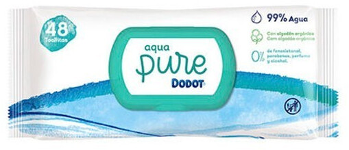 Dodot Toallitas Aqua Pure (864 uds) desde 31,84 €