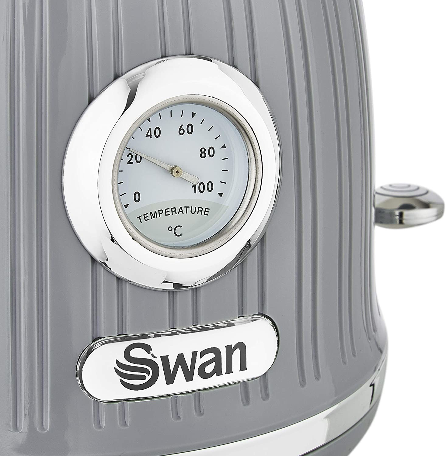 Buy Swan SK31040CN Retro Kettle Grey from £39.99 (Today) Best Deals