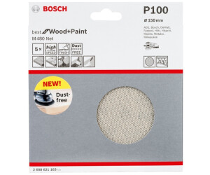 Bosch Schleifblatt M480 Net Best for Wood and Paint 125 mm 150 Körnung 50 Stück 