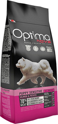 Optima Nova Puppy Sensitive Salmon & Potato (12 kg)