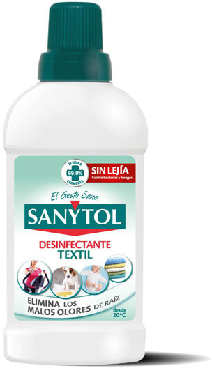 Chollo! 3 Botes de desinfectante textil Sanytol 11.30€. - Blog de Chollos