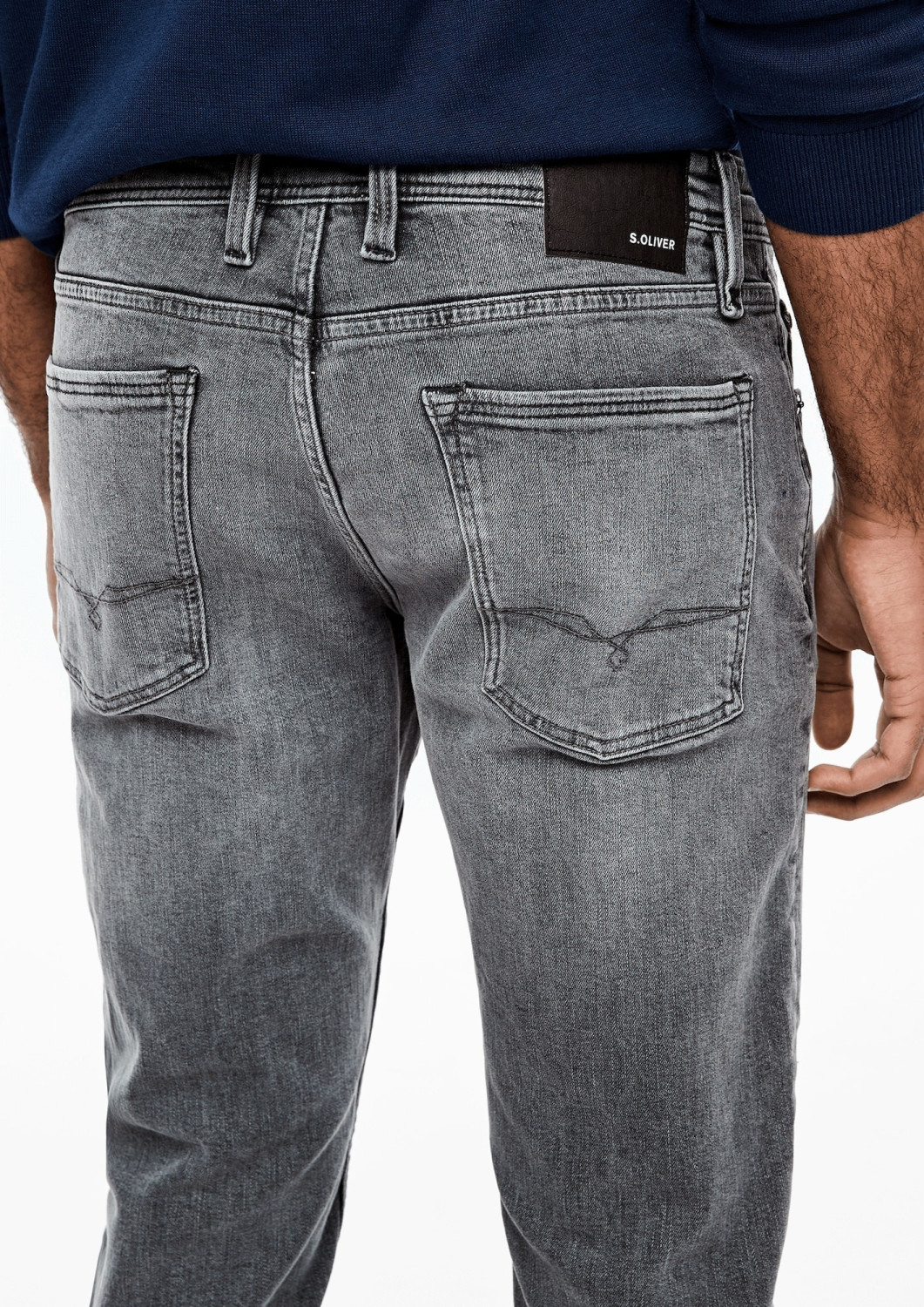 Buy S.Oliver Keith Slim Fit Jeans (130.11.899.26.18) grey from Â£24.49 (Today) â Best Deals on 