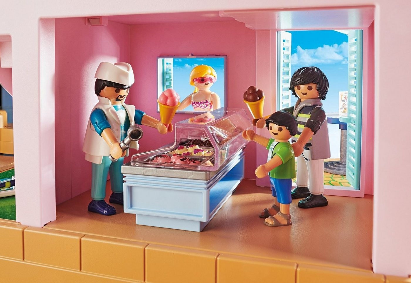Playmobil - PLAYMOBIL 70279 - Port avec restaurant de glaces
