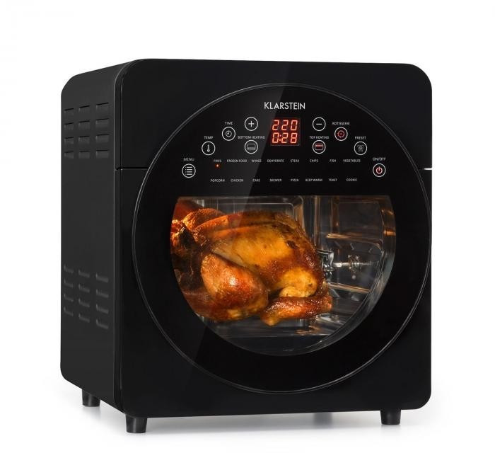 Klarstein AeroVital Easy Touch 14 L black
