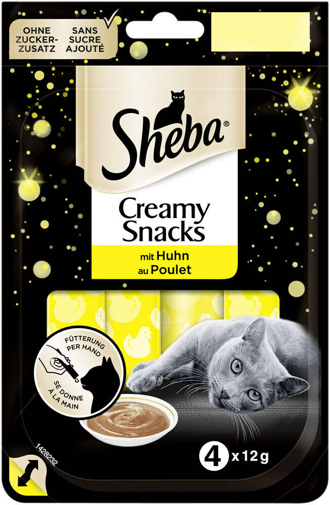Sheba Creamy Snacks with Chicken 4x12g