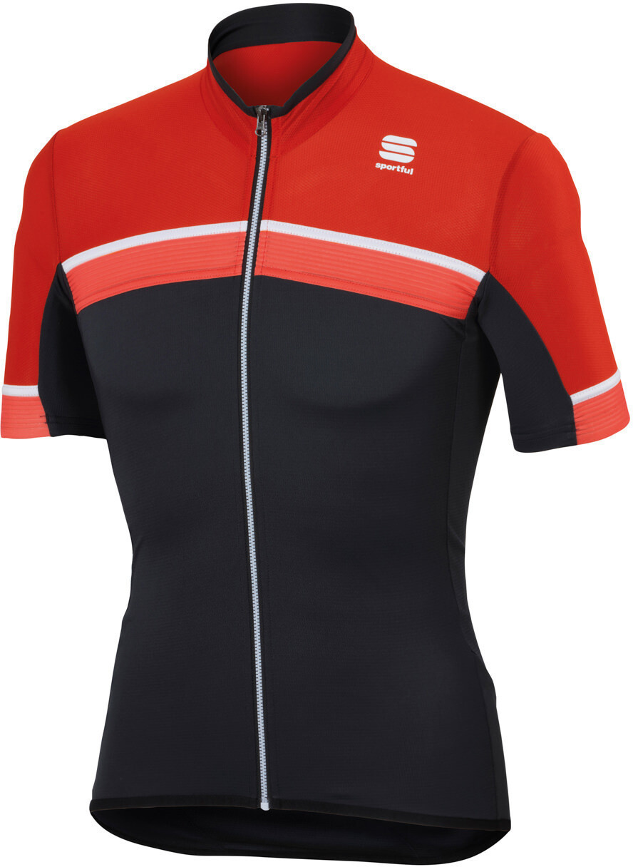 Sportful Pista -Trikot Men's red/black