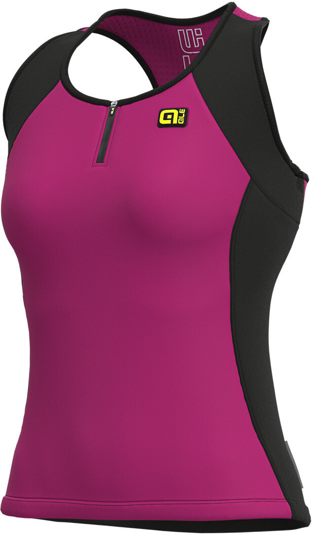 Alé Cycling Solid Color Block Tank Top Woman's cyclamen