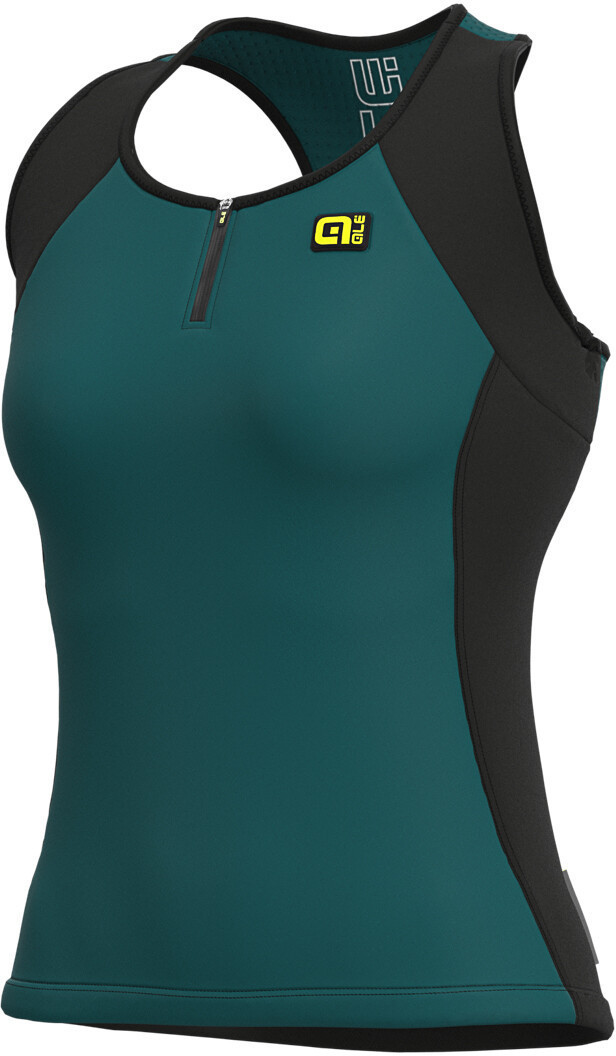 Alé Cycling Solid Color Block Tank Top Woman's lagoon