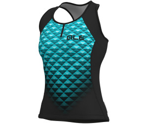Alé Cycling Solid Hexa Tank Top Woman's black/turquoise